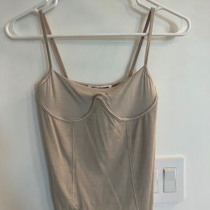 Corset cotton tank